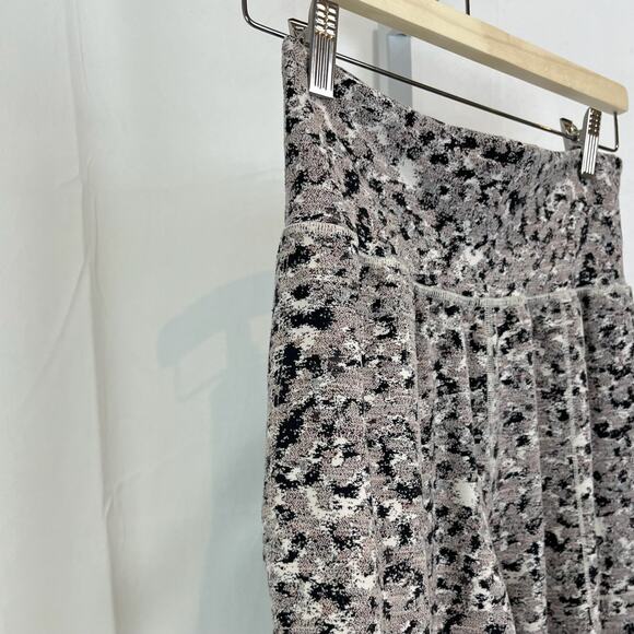 ATHLETA S Salutation Textured Jogger Pants Meadow Decadent Chocolate Multicolor - Picture 6 of 10